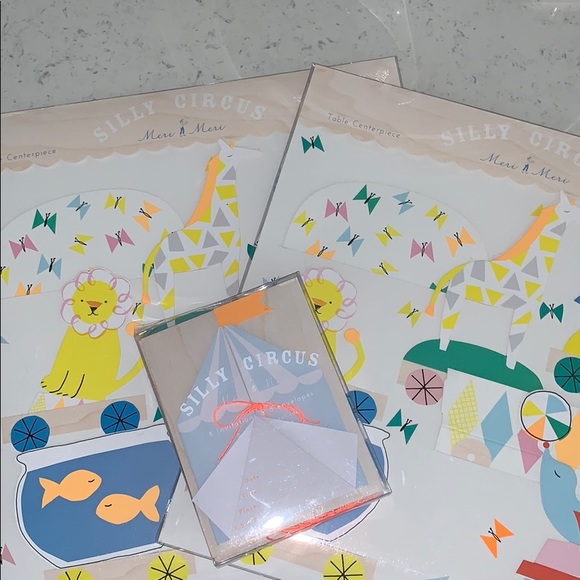 Meri Meri Other - Meri Meri (Silly Circus ) party Package New!!! Meri Meri Other - Meri Meri (Silly Circus ) party Package New!!!